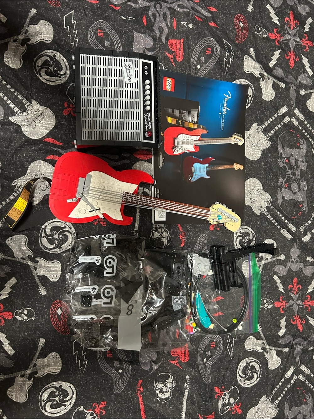 Complete Fender Guitar Lego Ideas
